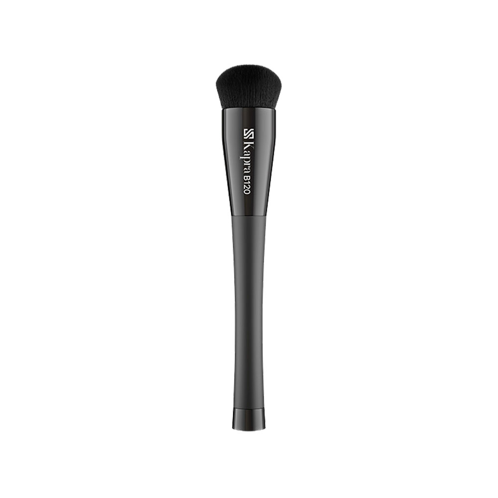 Kapra Round Foundation Brush Model B120 تصویر براش کرم پودر گرد کاپرا مدل B120